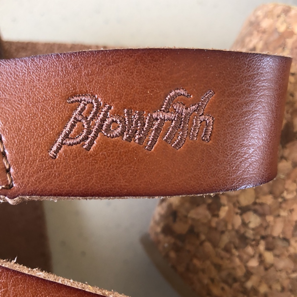 Women's Brown Leather Sandals by Blowfish Malibu - Picture 9 of 17